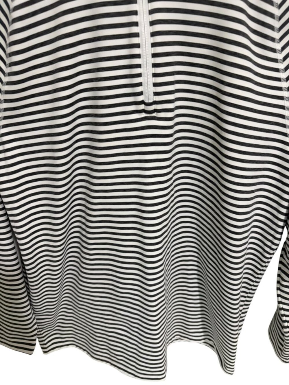G/FORE 1/4 Zip Pullover Golf Sweater Mens Size XL Striped 1915 Logo - Picture 4 of 7